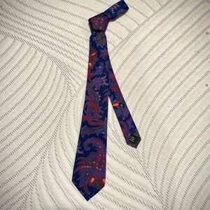 Vintage Lauren by Ralph Lauren Paisley Silk Necktie